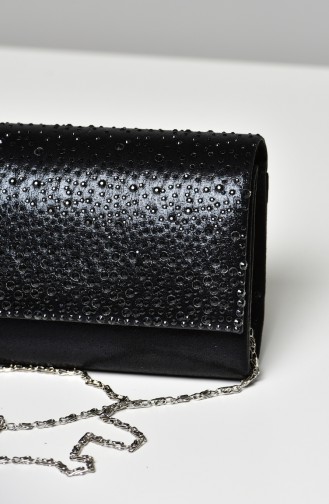 Sac de Soirée Pour Femme 0426-01 Noir 0426-01