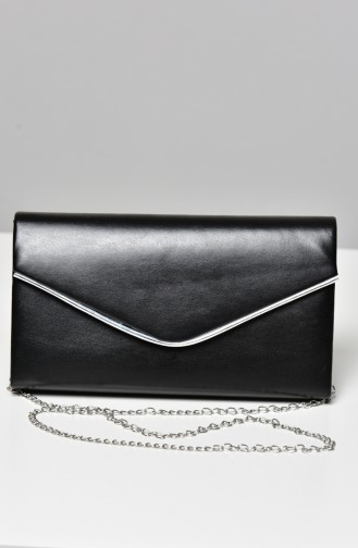 Black Portfolio Hand Bag 0458-04