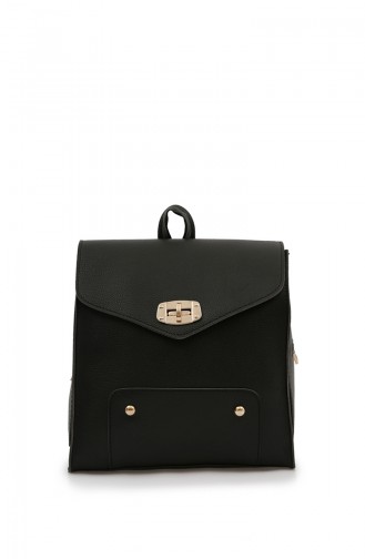 Luis Milano Sac a Dos Pour Femme 132-003-PC04W-1 Noir 132-003-PC04W-1