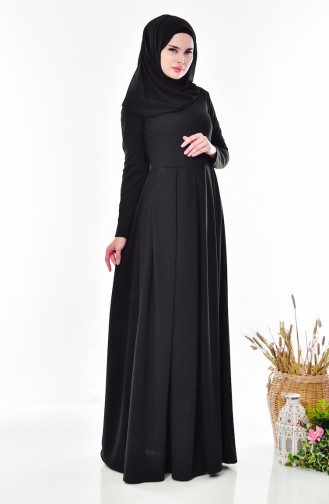 Schwarz Hijab Kleider 2010-01