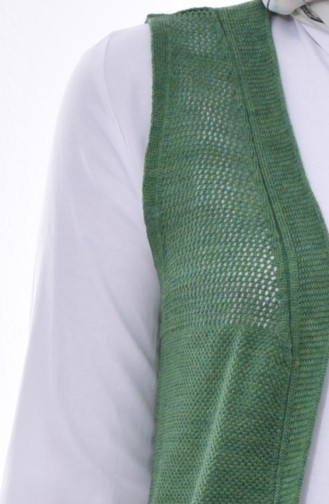 Light Khaki Green Gilet 3932-36
