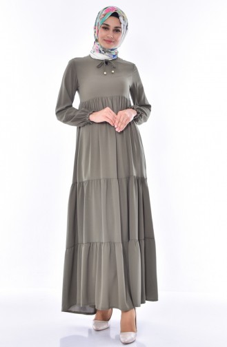 Robe Hijab Khaki 1029-04