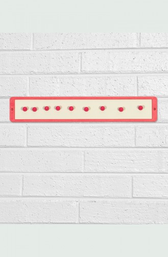 Porte-Echarpes Magnétique Plastique Simple 0003 Pembe 0003