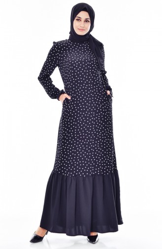Black Hijab Dress 1924-03