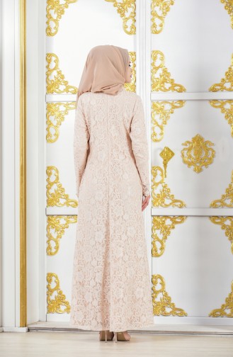 Habillé Hijab Saumon 1165-01