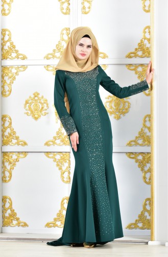 Emerald İslamitische Avondjurk 6034-05