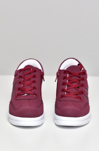 Claret Red Sneakers 0101-10
