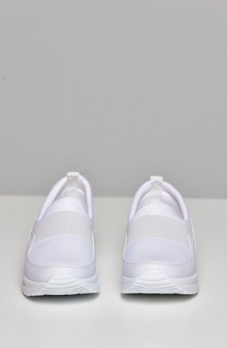 White Casual Shoes 0790-07