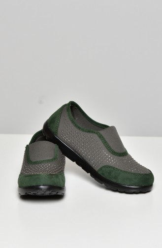 Chaussures Sport Pour Femme 50223-03 Vert Khaki 50223-03