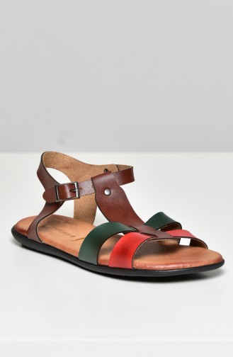 Red Summer Sandals 50252-04