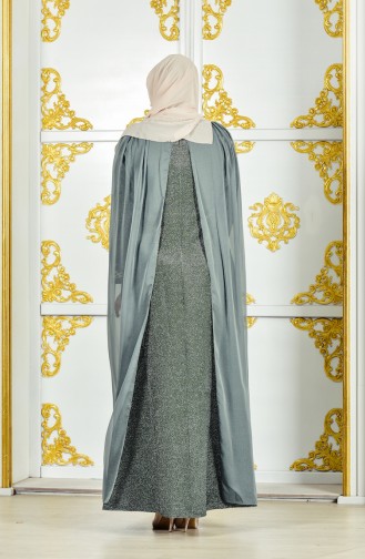 Habillé Hijab Khaki 1275-02