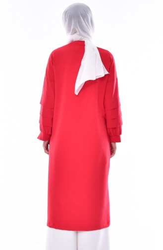 Longue Cape a Lacets 8534-01 Rouge 8534-01