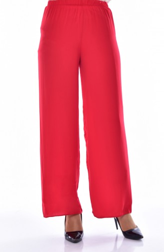 Pantalon Simple 1003-02 Rouge 1003-02