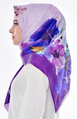 Dark Purple Hoofddoek 11