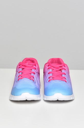 Chaussures Sport Pour Femme 50271-01 Fushia Bleu Marine 50271-01