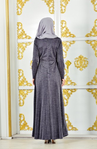 Abendkleid mit Spitzen 1272-02 Dunkelblau 1272-02