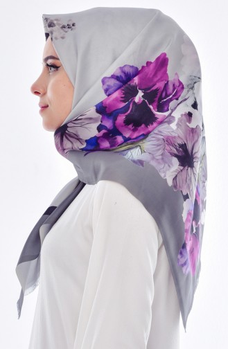 Purple Hoofddoek 12