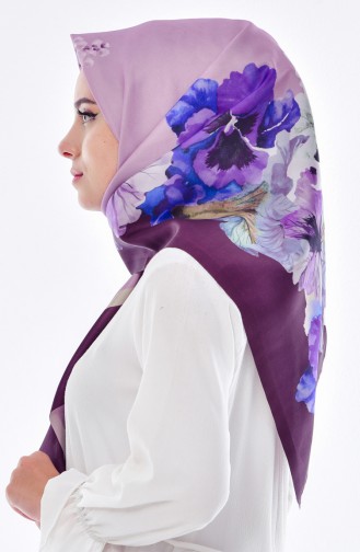 Purple Hoofddoek 05