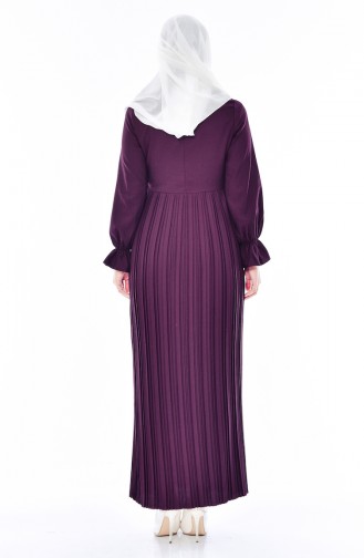 Purple Hijab Dress 2897-03
