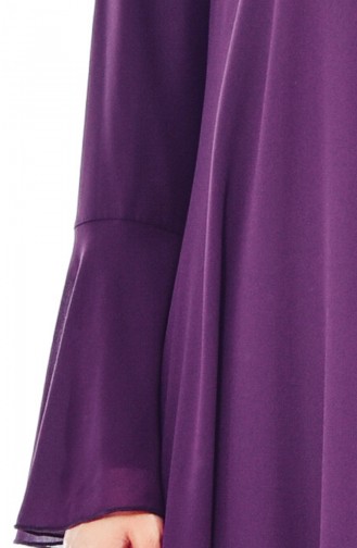 Hooded Abaya 2522-03 Plum 2522-03