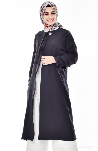 Longue Cape a Lacets 8534-03 Noir 8534-03