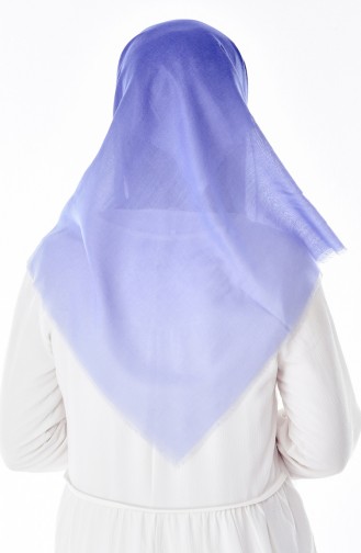Degradiertes Kopftuch aus Baumwolle 2031-04 Baby Blau 04
