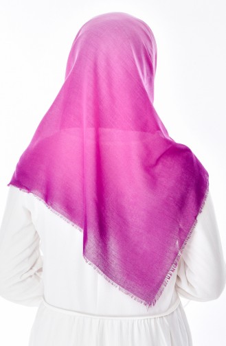 Degradiertes Kopftuch aus Baumwolle 2031-17 Fuchsia 17
