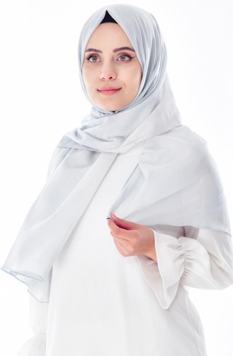 Plain Shawl 5432-01 Gray 5432-01