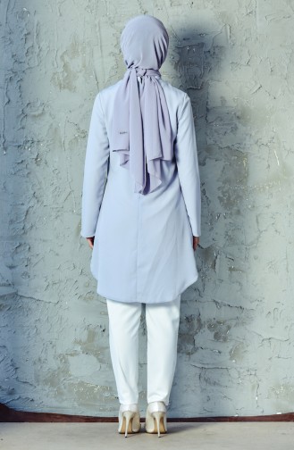 Tunik Pantolon İkili Takım 6131A-02 Gri 6131A-02