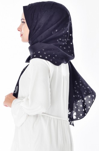 Plain Shawl 9081-01 Black 9081-01