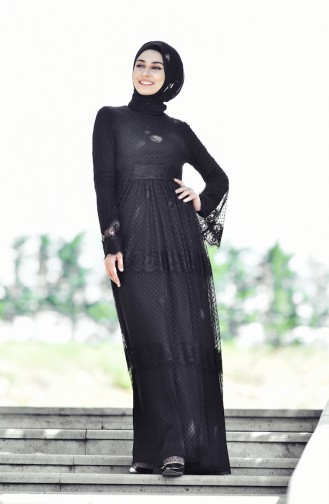 Robe Hijab Noir 52709 -02