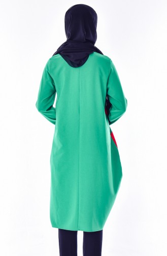 Kolyeli Tunik 50486-05 Yeşil 50486-05