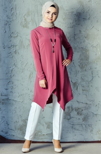 Necklace Tunic Trousers Double Suit 6130-02 Dark Dried Rose 6130-02