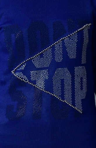 VMODA Stone Printed Knitwear Sweater 5070-04 Parliament 5070-04