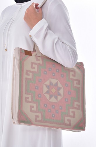 Sac Tissu Pour Femme-603 Beige 603