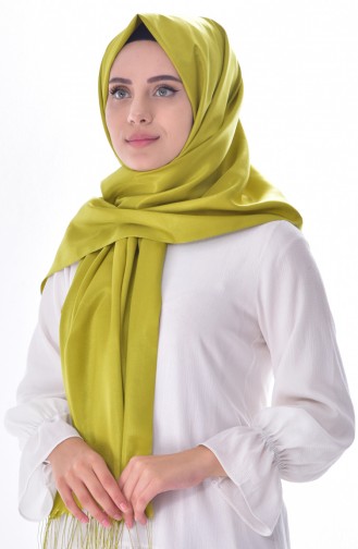 Twill Snap Shawl -07 Peanut Green 07