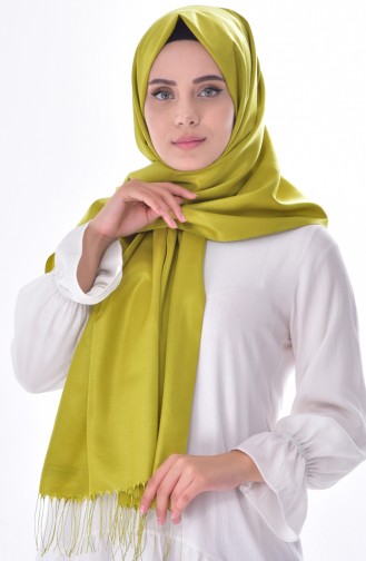 Twill Snap Shawl -07 Peanut Green 07