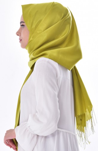 Twill Snap Shawl -07 Peanut Green 07