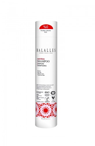 Halalles Shampooing Nourrissant Bio 300ml 0004