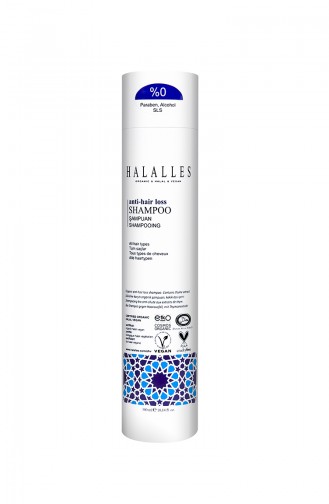 Halalles Organik Dökülme Karşıtı Şampuan 300ml