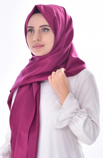 Twill Snap Shawl -02 Dark Fuchsia 02