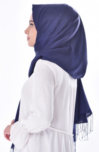 Twill Snap Shawl -05 Navy Blue 05