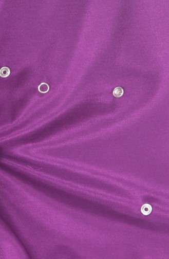 Purple Snap Button Shawl 03