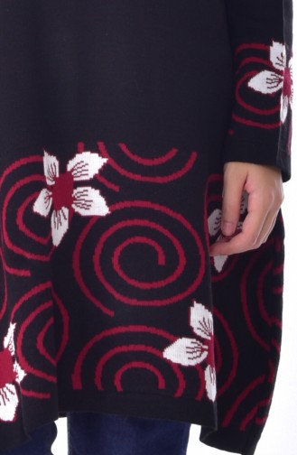 VMODA Patterned Sweater 4106-01 Black 4106-01