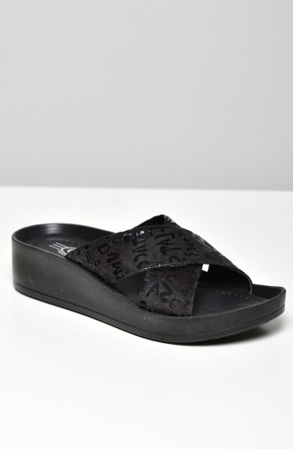 Black Summer Sandals 16294-18-02