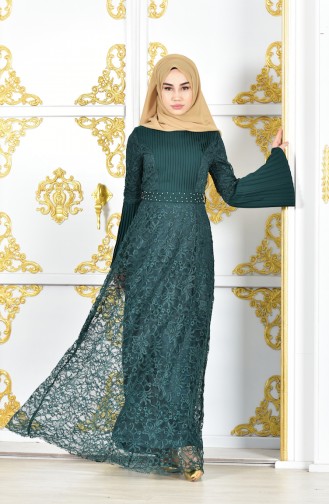 Emerald İslamitische Avondjurk 6138-01