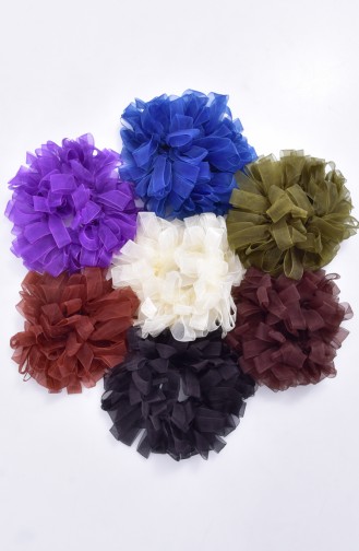 Élastique Pour Chignon en Ruban Sefamerve 6001-01 Coloré 6001-01