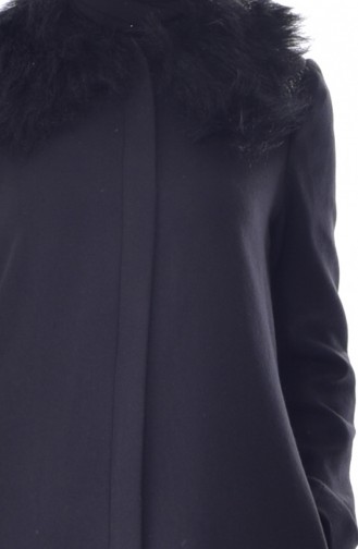 Zippered Coat 0105-01 Black 0105-01
