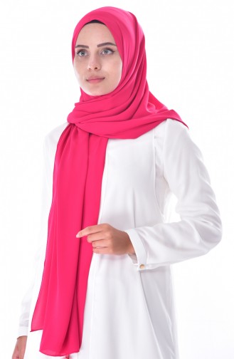 XL Crepe Shawl 50051-7825 Fuchia 7825