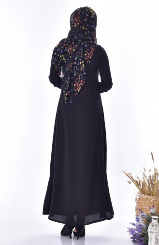 فستان أسود 7032-02